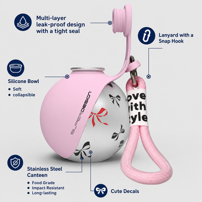 Furvielle™ PawFlow Dog Bottle