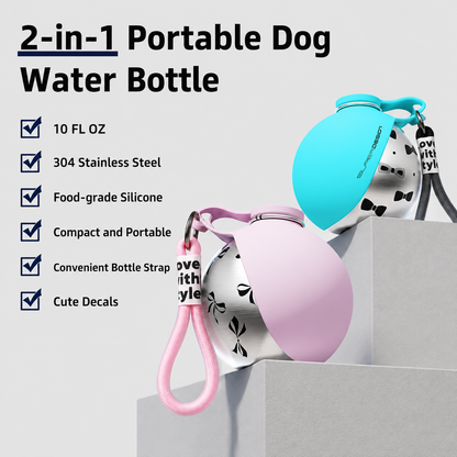 Furvielle™ PawFlow Dog Bottle
